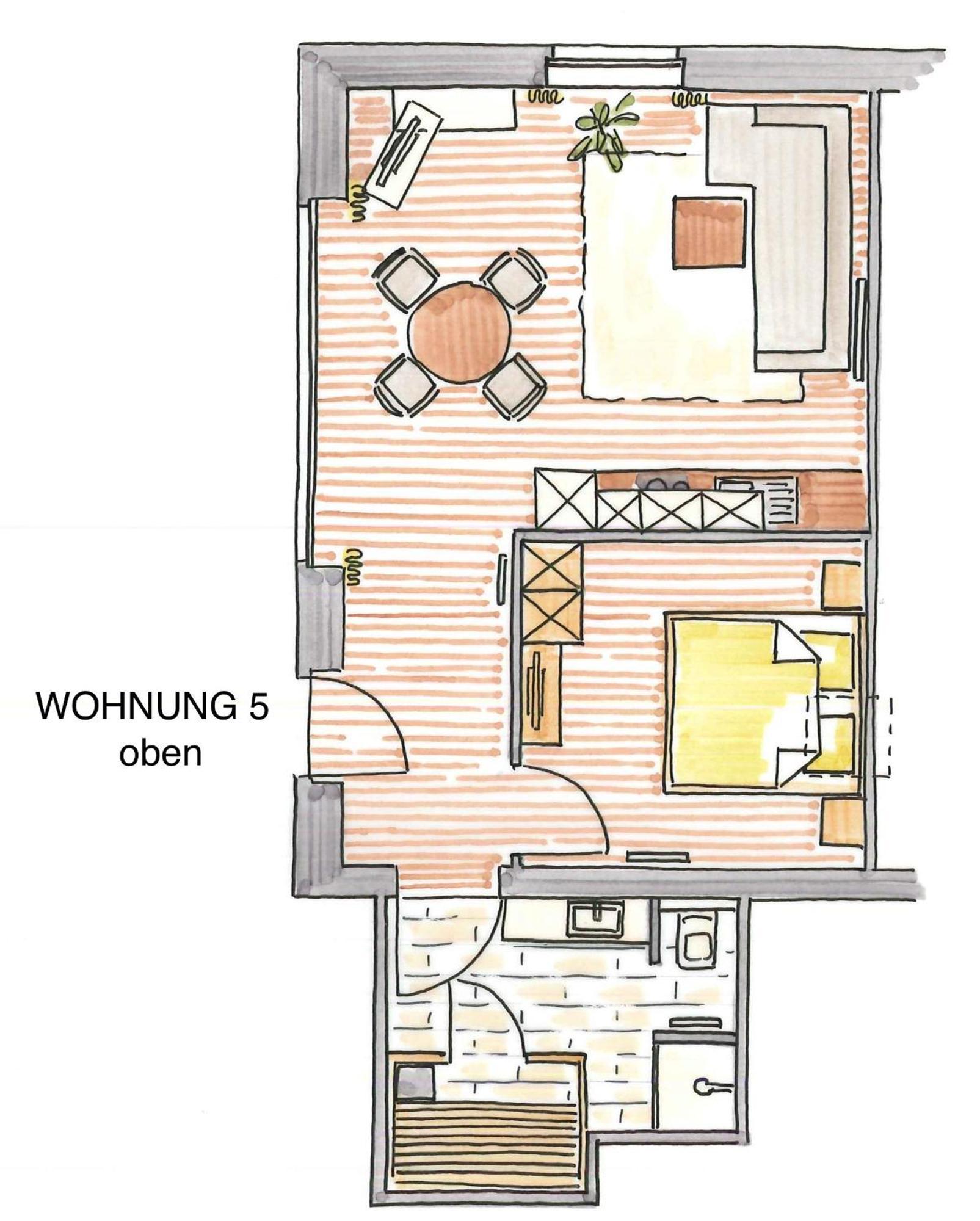 Altstadt Wohnung 5 "Langeness" Borkum Esterno foto
