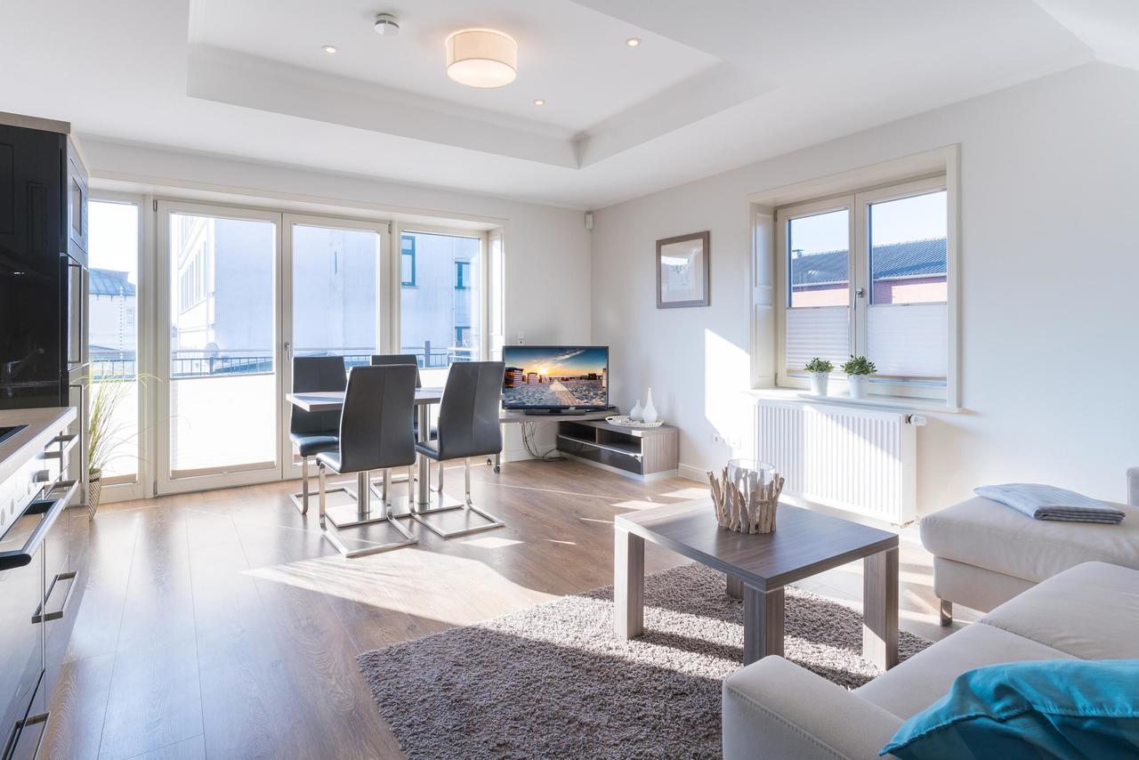 Altstadt Wohnung 5 "Langeness" Borkum Esterno foto