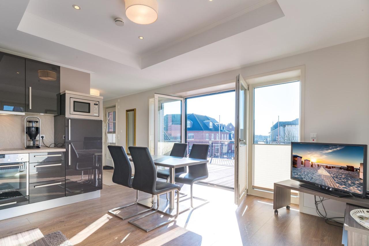 Altstadt Wohnung 5 "Langeness" Borkum Esterno foto
