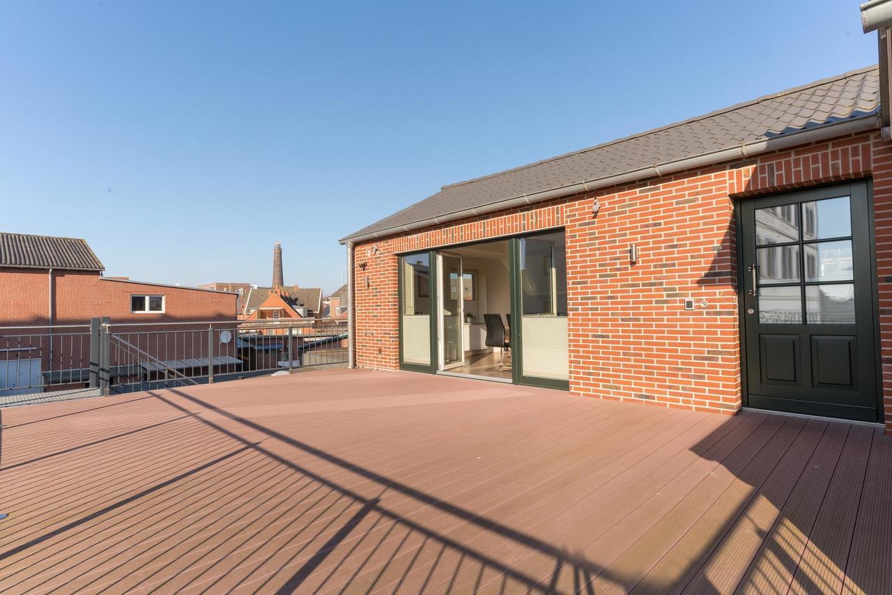 Altstadt Wohnung 5 "Langeness" Borkum Esterno foto